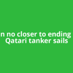 US, Iran no closer to ending war as Qatari tanker sails