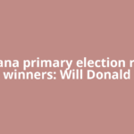 Louisiana primary election results, winners: Will Donald
