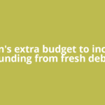Japan's extra budget to include funding from fresh debt