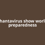 Ebola, hantavirus show world's risk preparedness