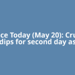 Oil Price Today (May 20): Crude oil dips for second day as