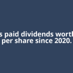 ITC has paid dividends worth Rs 90 per share since 2020.