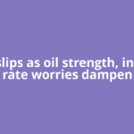 Gold slips as oil strength, interest rate worries dampen