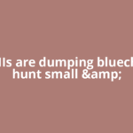 Why FIIs are dumping bluechips to hunt small &amp;