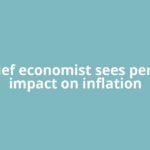 ECB chief economist sees persistent impact on inflation