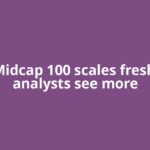 Nifty Midcap 100 scales fresh peak, analysts see more