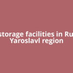 Fuel storage facilities in Russia's Yaroslavl region