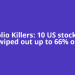 Portfolio Killers: 10 US stocks that wiped out up to 66% of