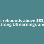 Bitcoin rebounds above $83,000 as strong US earnings and