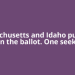 Massachusetts and Idaho put guns on the ballot. One seeks