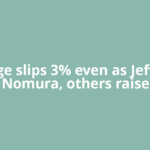 Coforge slips 3% even as Jefferies, Nomura, others raise