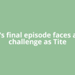 Bleach's final episode faces a major challenge as Tite