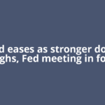 Gold eases as stronger dollar weighs, Fed meeting in focus