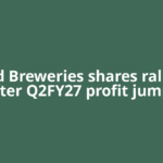 United Breweries shares rally 14% after Q2FY27 profit jumps