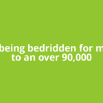 From being bedridden for months to an over 90,000