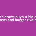 Wendy’s draws buyout bid as beef costs and burger rivalry