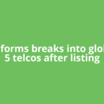 Jio Platforms breaks into global top 5 telcos after listing