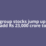 Adani group stocks jump up to 3%, add Rs 23,000 crore to