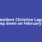 ECB President Christine Lagarde to step down on February 7,