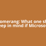 AI boomerang: What one should keep in mind if Microsoft,