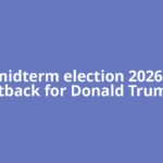 US midterm election 2026: Big setback for Donald Trump,