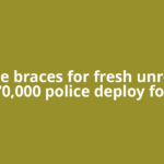 France braces for fresh unrest as 70,000 police deploy for