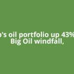 Trump's oil portfolio up 43% amid Big Oil windfall,